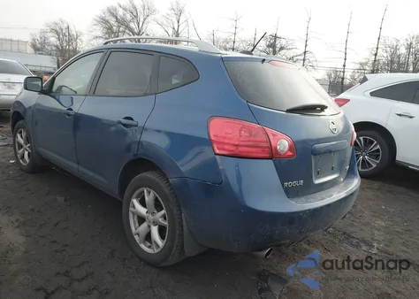 2008 Nissan Rogue Sl z USA, uszkodzony, nr VIN JN8AS58VX8W146348